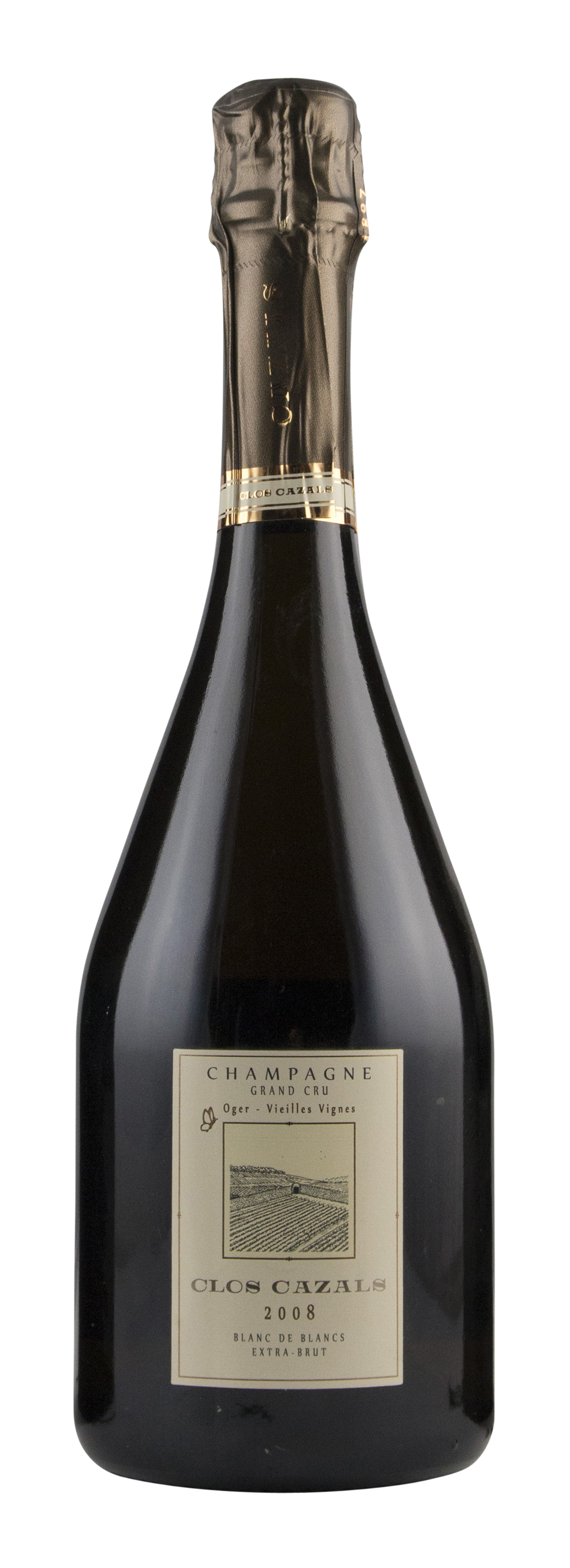 Claude Cazals Clos Cazals Grand Cru Blanc de Blancs Extra Brut Magnum 2012
