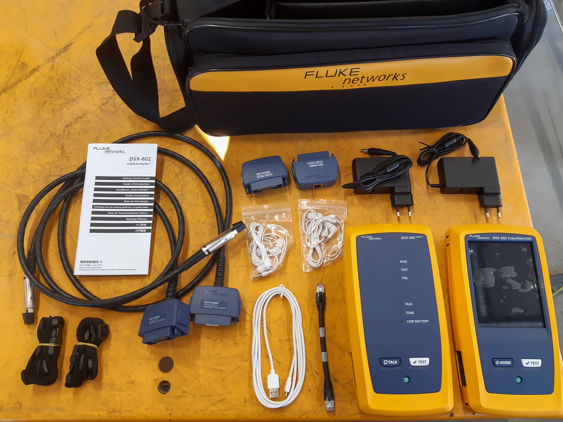 Kuparikaapelitesteri FLUKE DSX602PRO