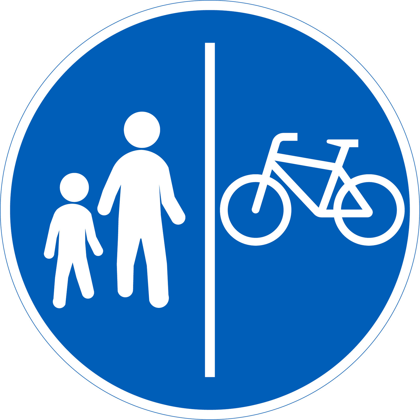 D7.2 Separate lanes for pedestrians and cyclists