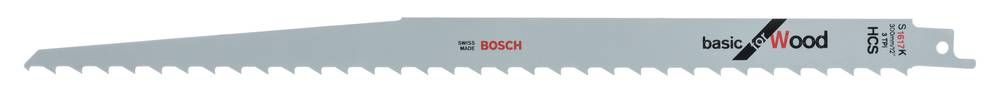 Reciprocating Saw Blade 305 mm, for wood BOSCH S1617K