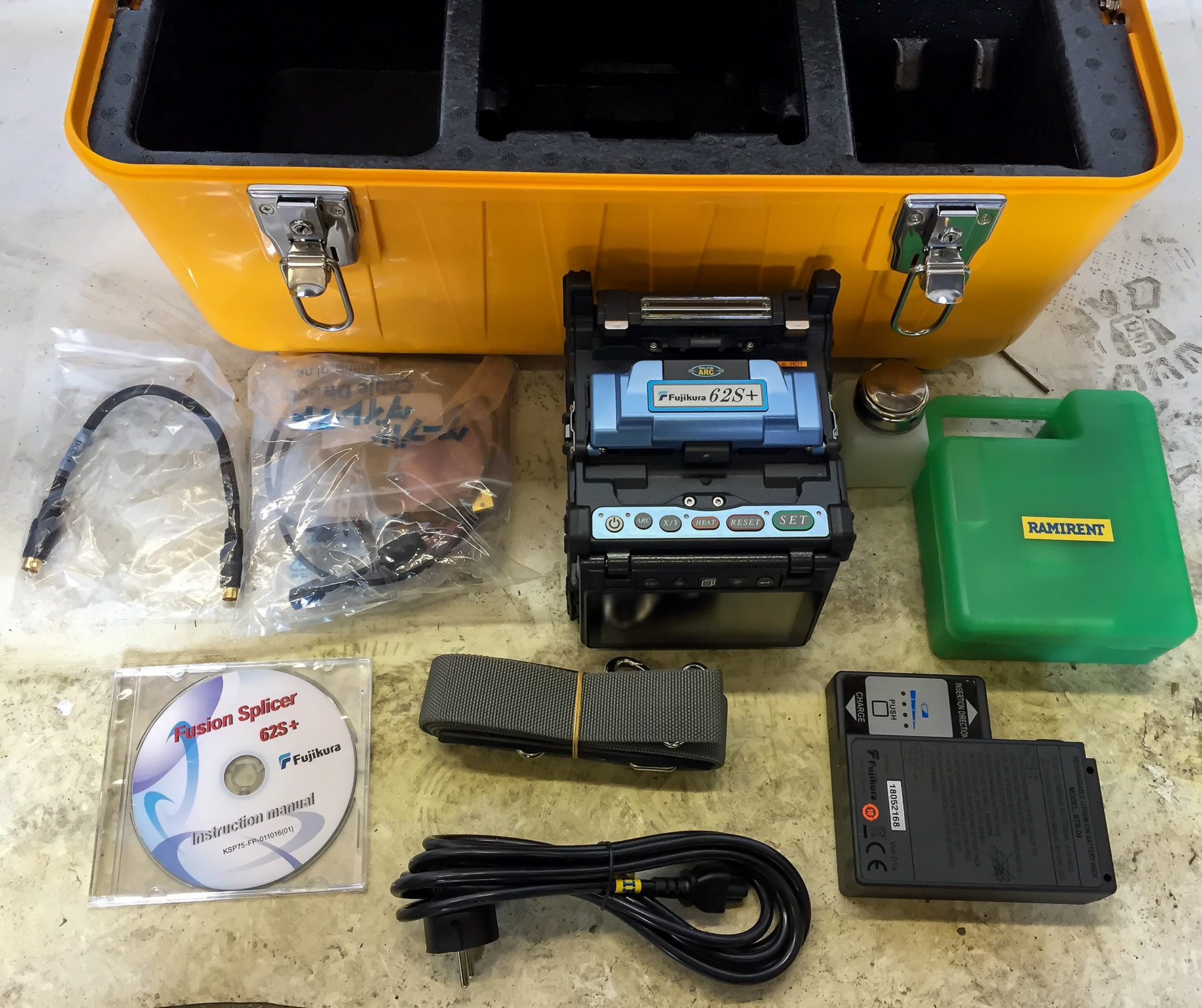 Single Cable Fusion Splicer FUJIKURA 62S