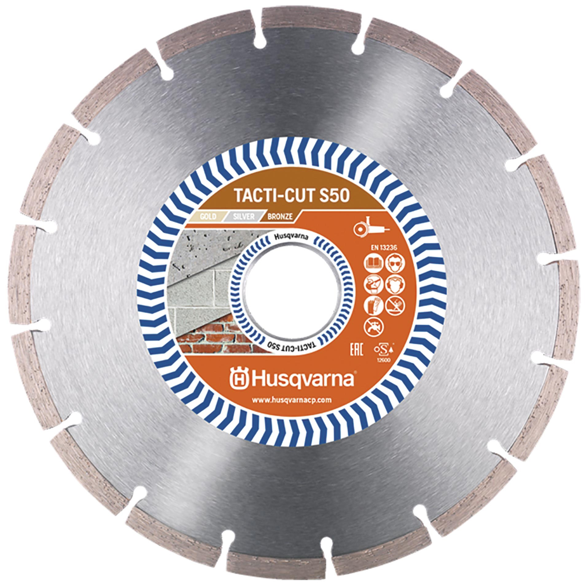 Diamantklingor 350 mm HUSQVARNA TACTI-CUT S50+