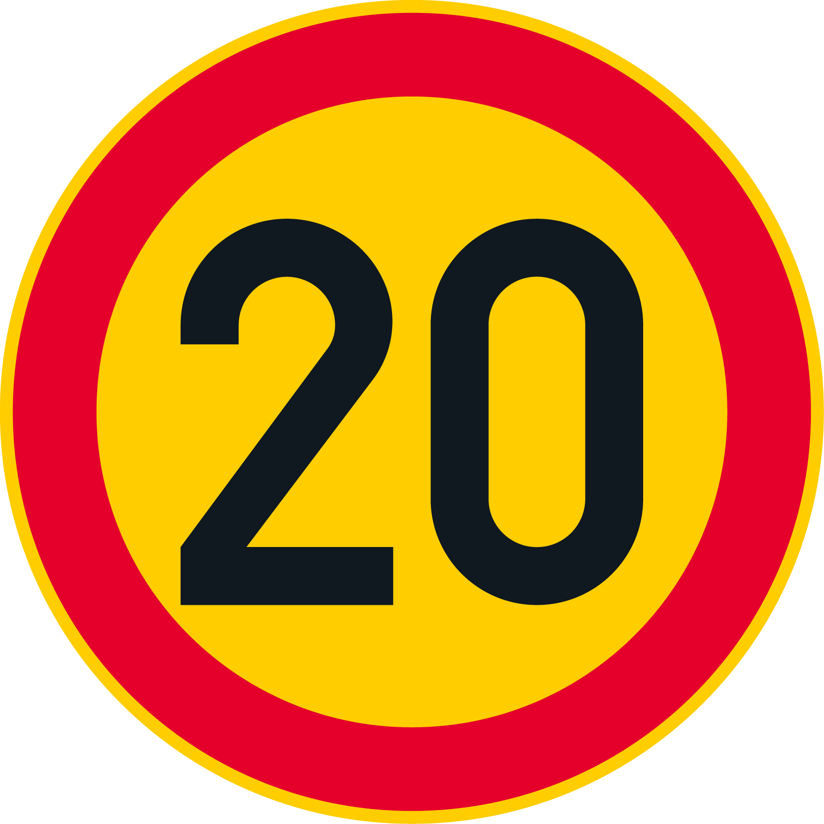 C32 Nopeusrajoitus 20 km/h