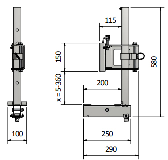 GuardLite Clamp Attachment