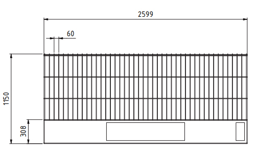 Combisafe Steel Mesh Barrier