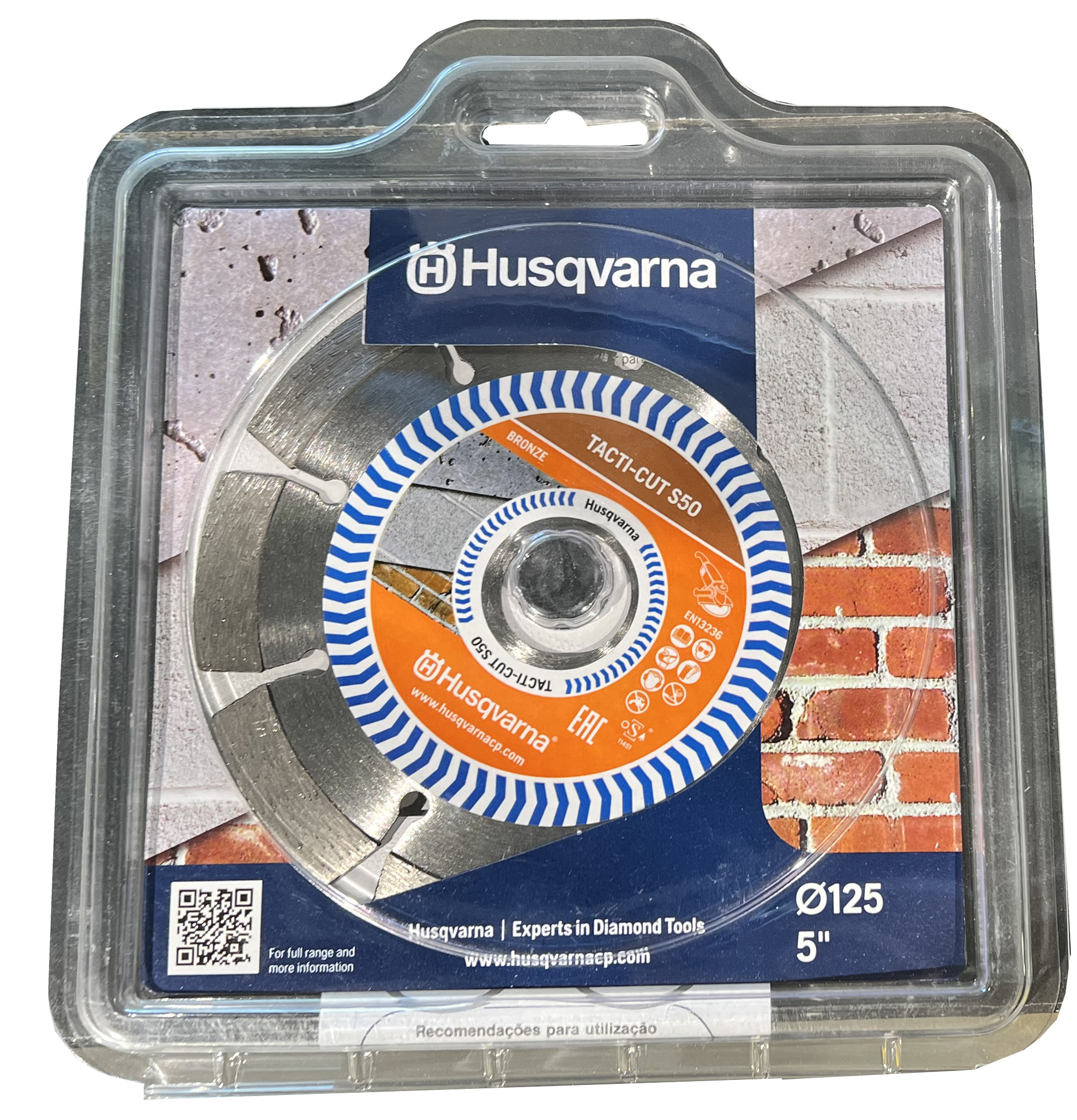 General Purpose Diamond Disc 125 mm HUSQVARNA TACTI-CUT S50