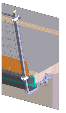 Mono Pitch Roof Post