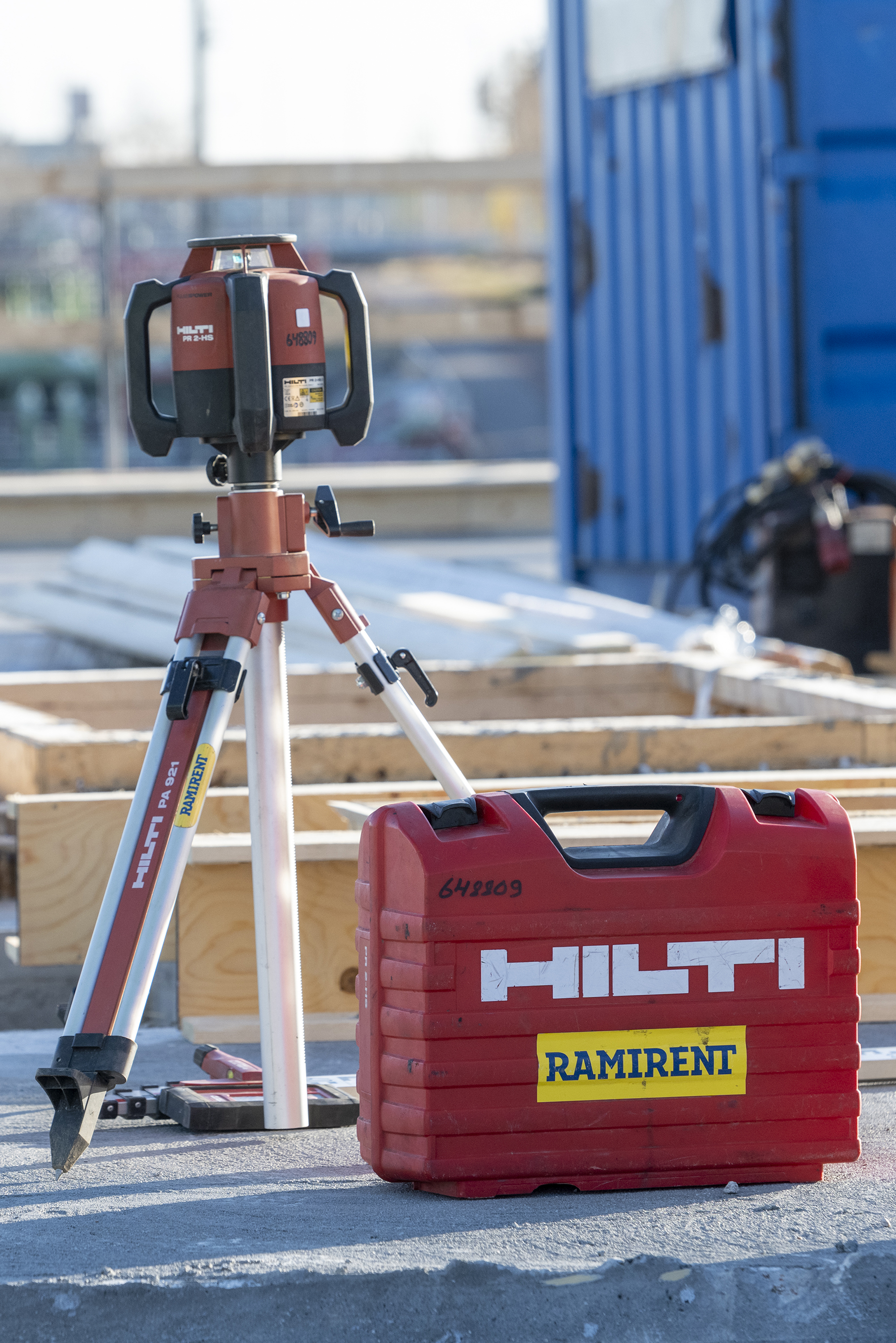 Planlaser, noggrannhet > 2 mm vid 50 m HILTI PR2-HS