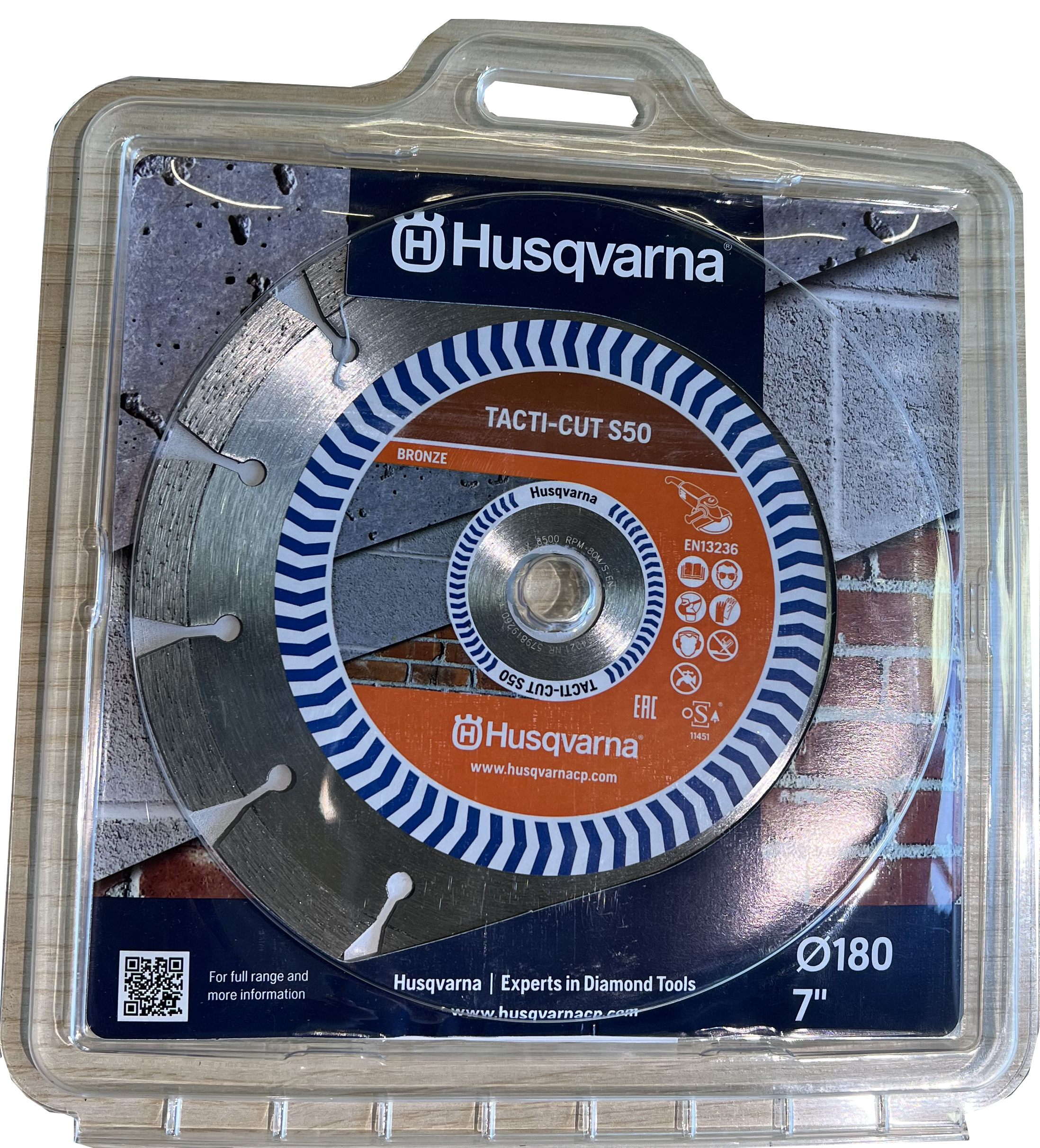 Diamantklingor 180 mm HUSQVARNA TACTI-CUT S50