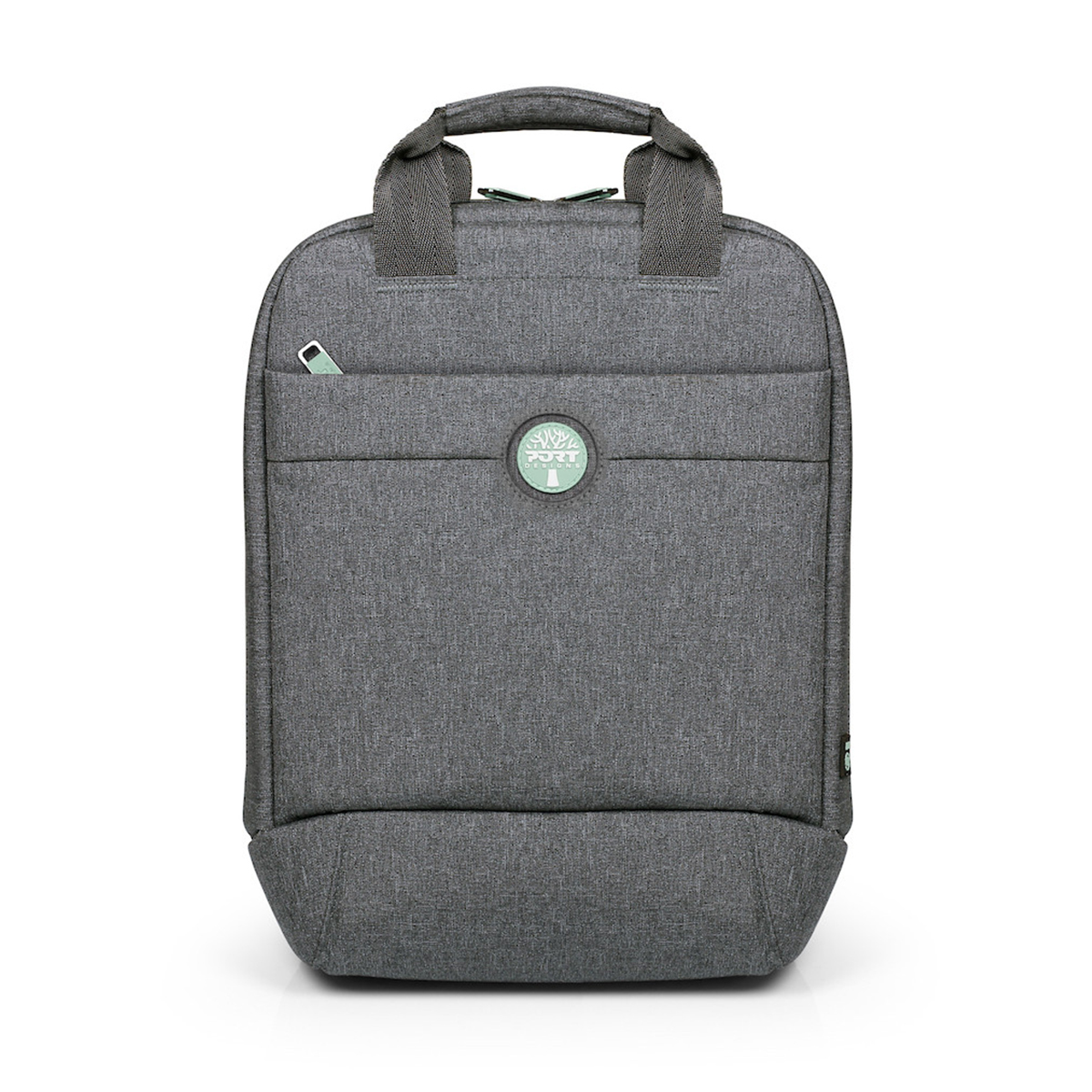 Port Designs Yosemite Eco Backpack L 13 to 14 inch - 12L - 58 Percent Recycled - PET Rain Cover Included - Nickel Free - Grey