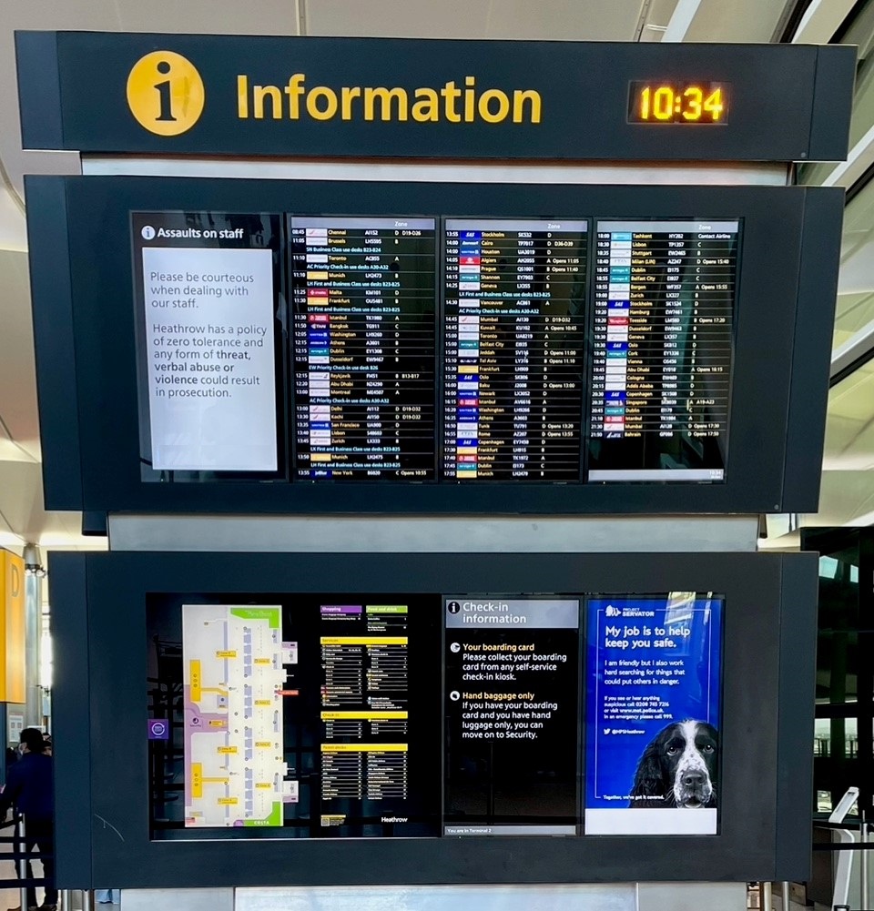How to Use Infotainment for Airport Information Screens AIScreen