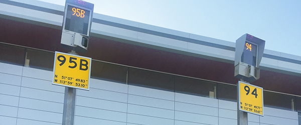 RELIANCE - Gate Sign, LED - ADB SAFEGATE