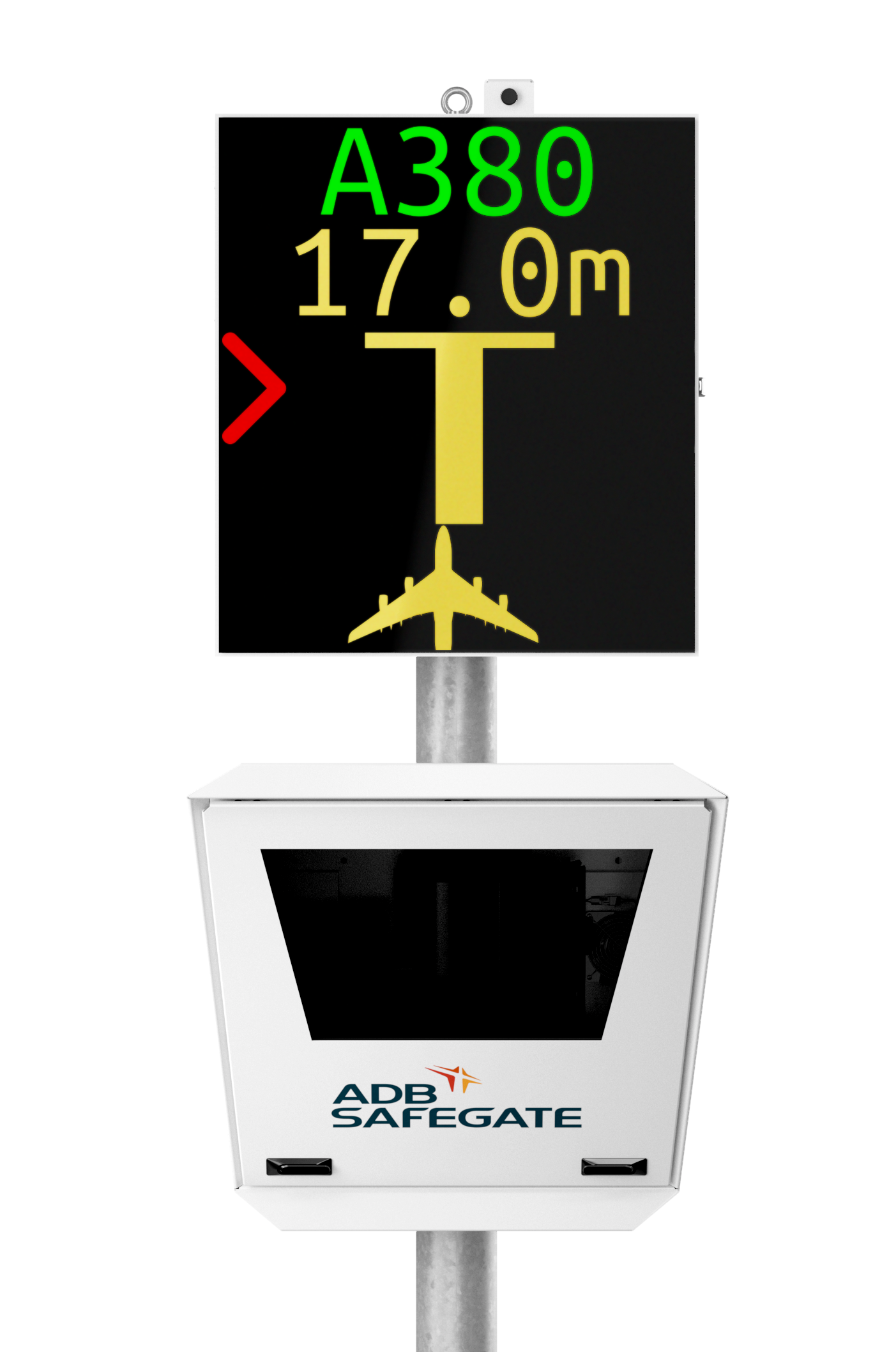 Safedock T2 - Advanced Visual Docking Guidance System - ADB SAFEGATE