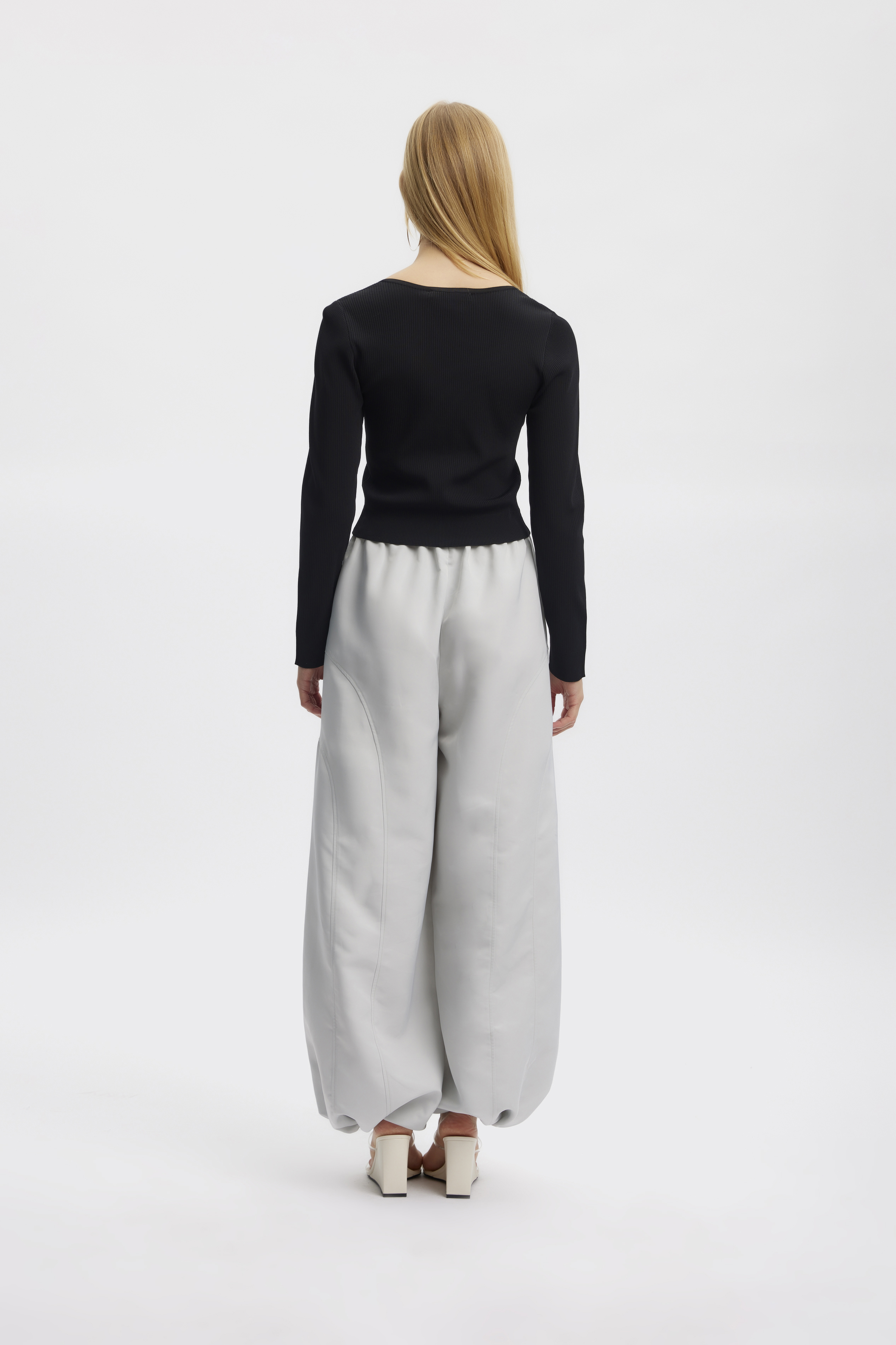 L.G.B - ST104 Wide jeans with back pocket details – L'OBSCUR