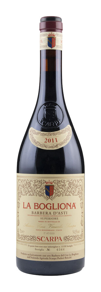 Scarpa Barbera d'Asti La Bogliona 2010