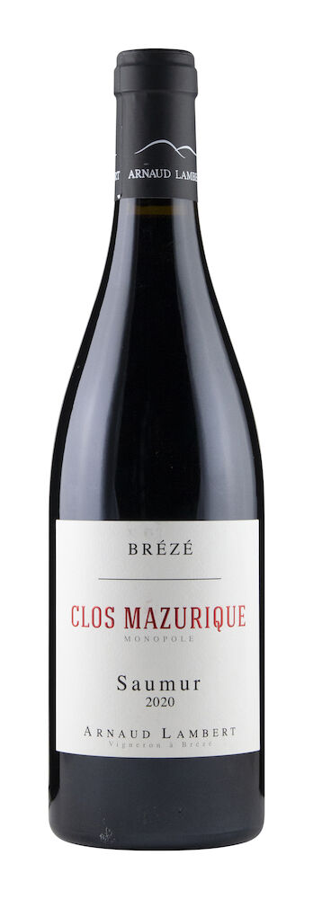 Arnaud Lambert Saumur Rouge Brézé Clos Mazurique 2020