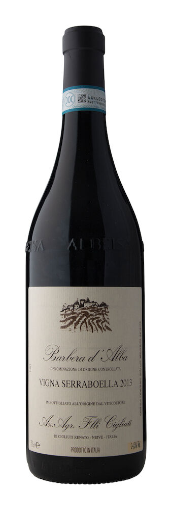 Cigliuti Barbera d'Alba Serraboella 2018