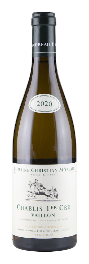 Christian Moreau Chablis 1er Cru Vaillon 2020
