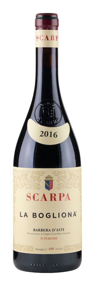 Scarpa Barbera d'Asti La Bogliona 2016
