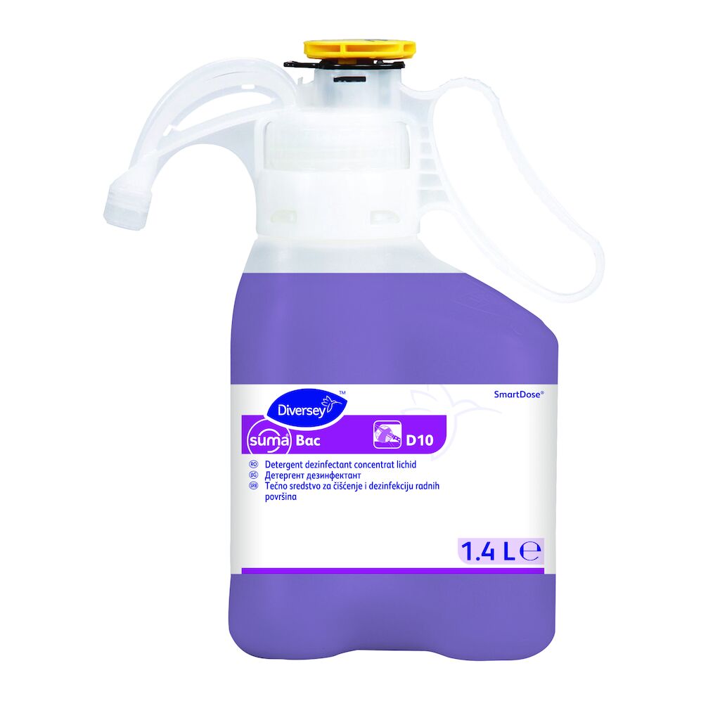 Suma Bac SD D10 2x1.4L - Detergent dezinfectant concentrat lichid