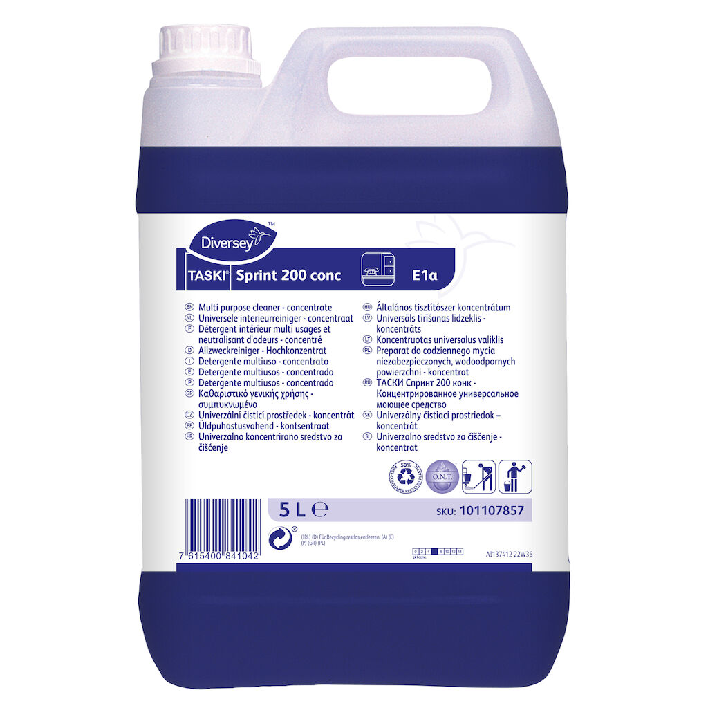 TASKI Sprint 200 conc 2x5L - Dagelijkse universele reiniger