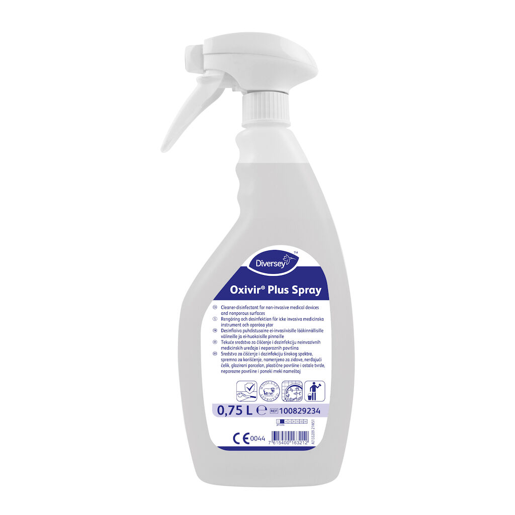Oxivir Plus Spray 6x0.75L - Desinfioiva puhdistusaine