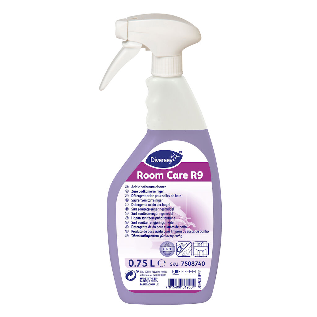Room Care R9 R9 6x0.75L - Detergente acido per superfici dure