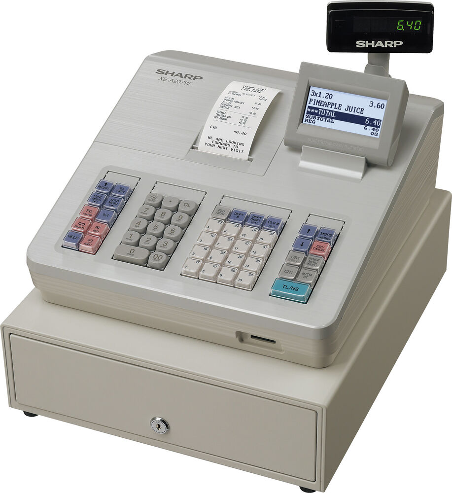 Sharp XE-A207W | Sharp